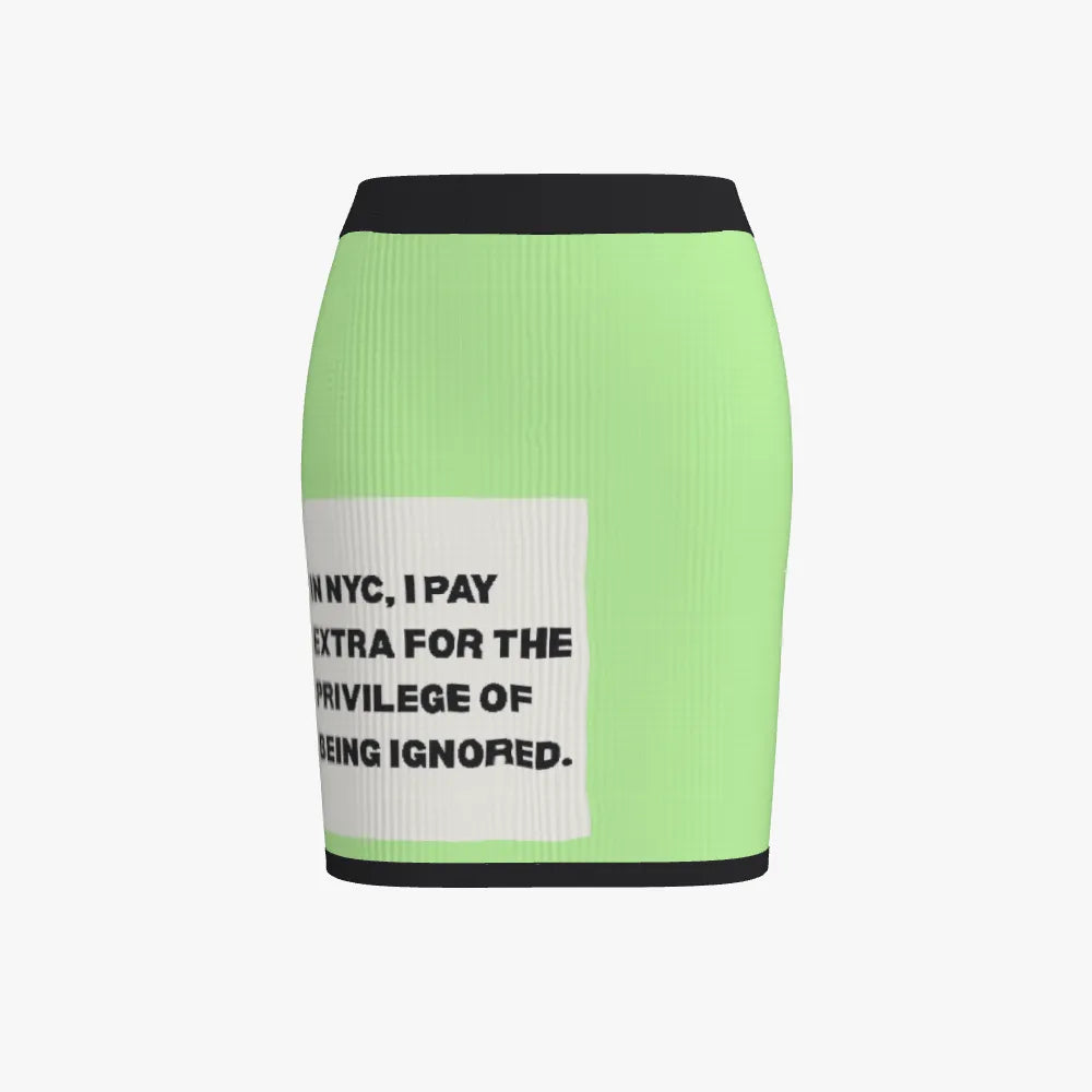BYMANYC ® NY "Delancey" Vegan Eco Mini Skirt-0