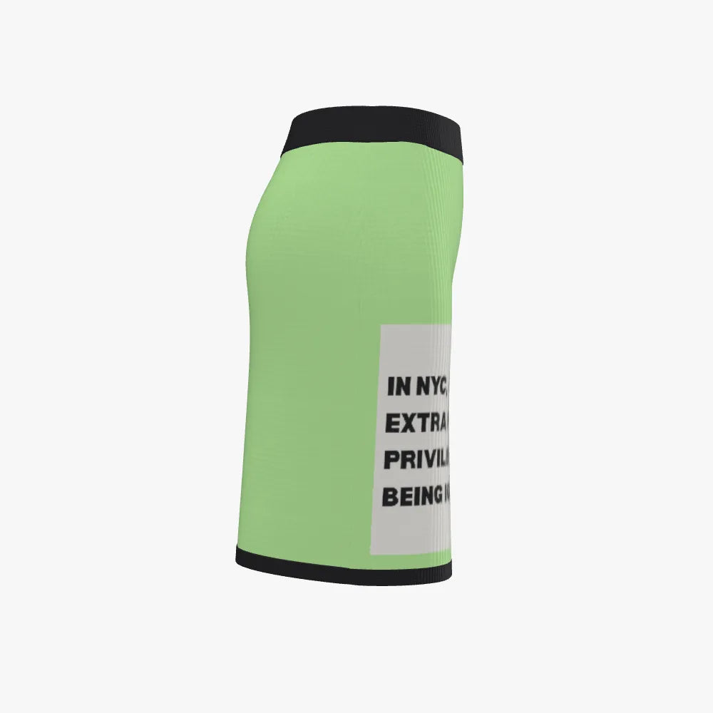 BYMANYC ® NY "Delancey" Vegan Eco Mini Skirt-1