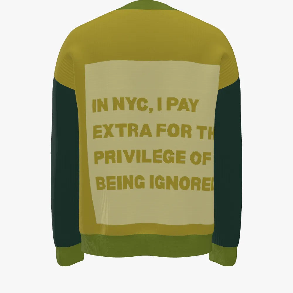 BYMANYC ® NY LES Men's Eco Merino Oversized Cardigan - Urban Style-3