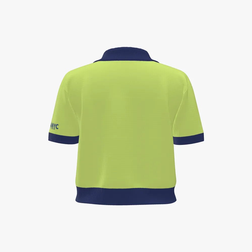BYMANYC ® NY "Nolita" Eco Cropped Polo Recycled-3
