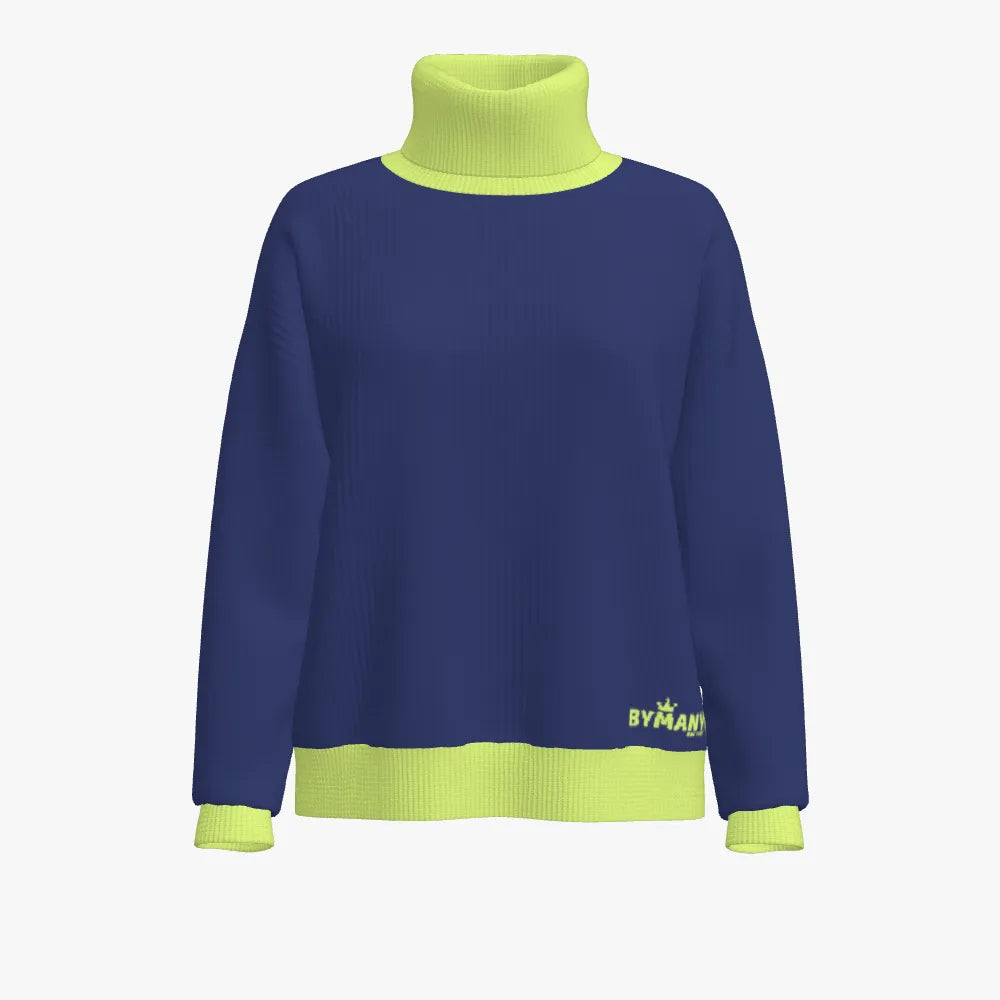BYMANYC ® New York CHELSEA Recycled Viscose Nylon Cowlneck Pullover-0