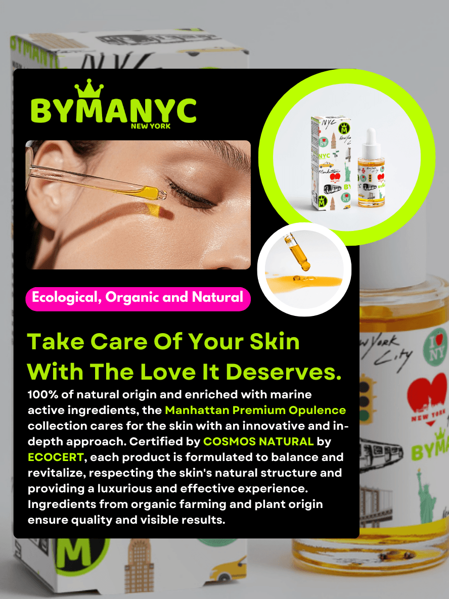 Eco Nourishing Facial Oil | BYMANYC ® New York | Certified Organic-1