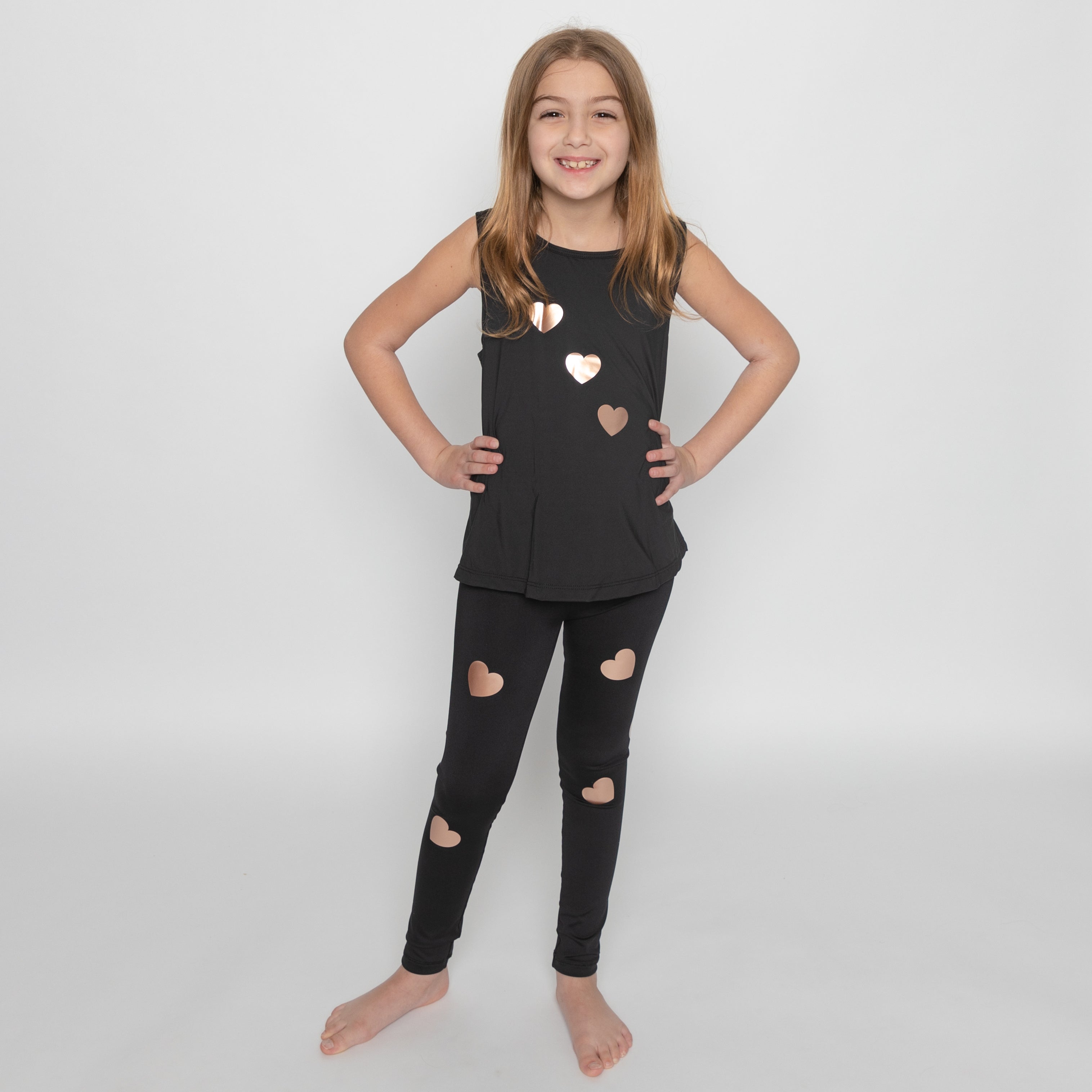 Hearts Rose Gold Tank-2