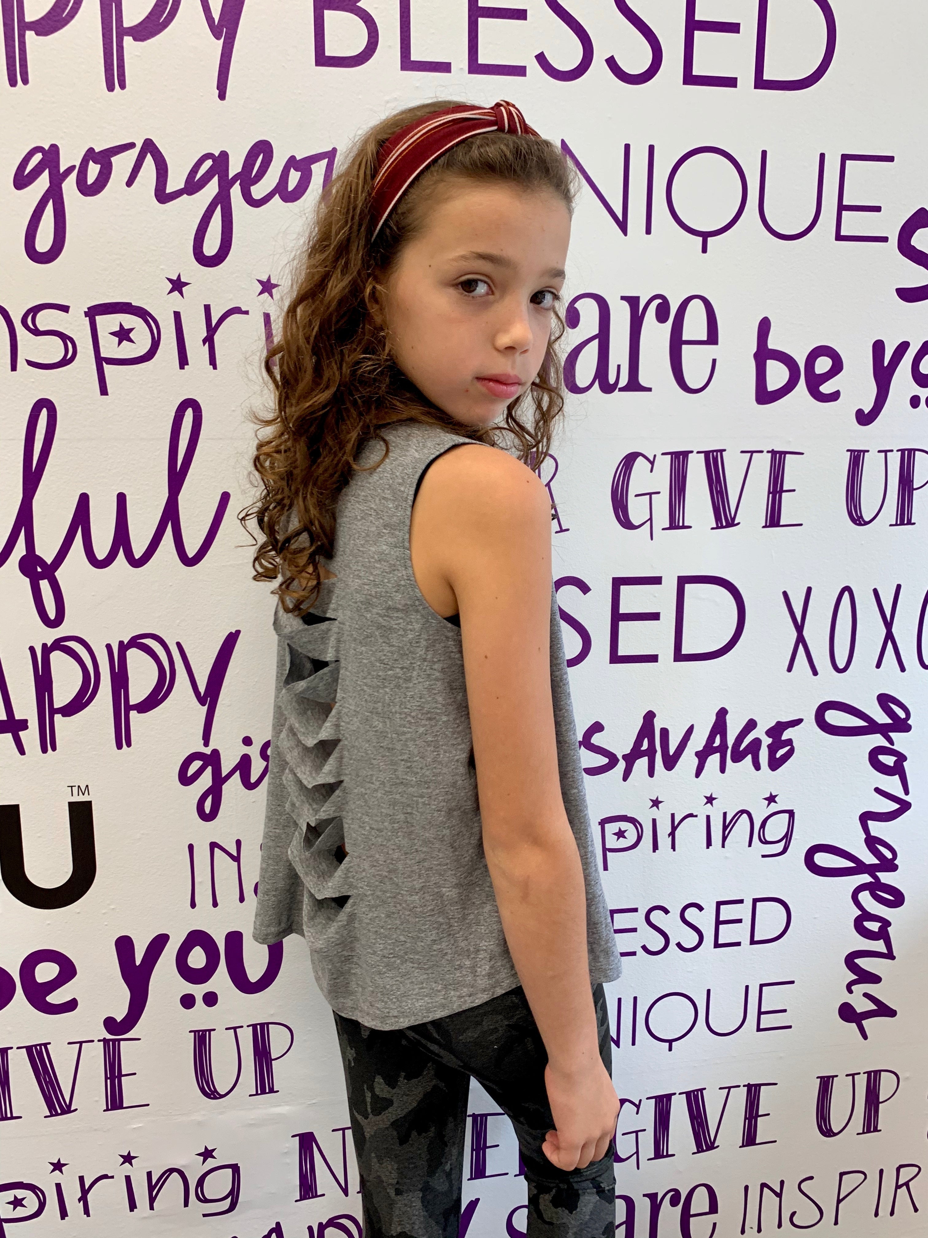Ripped Grey Tank-1