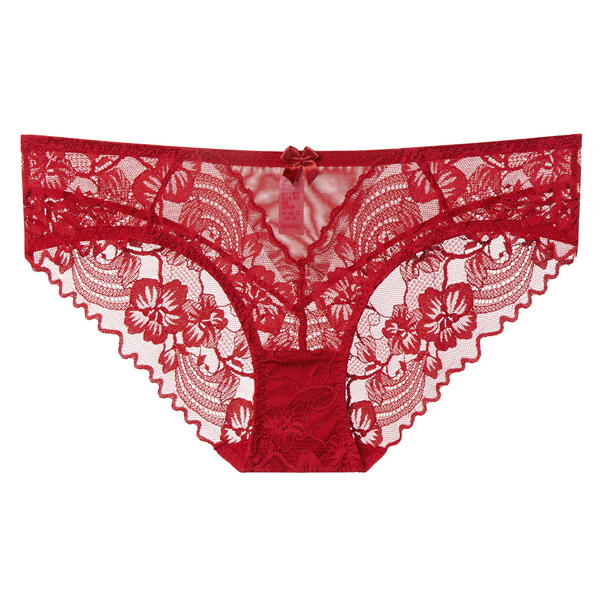 Plus Size Lace Briefs with Mid-Waist and Comfortable Fit For Women, Tribeca, BYMANYC New York.-3
