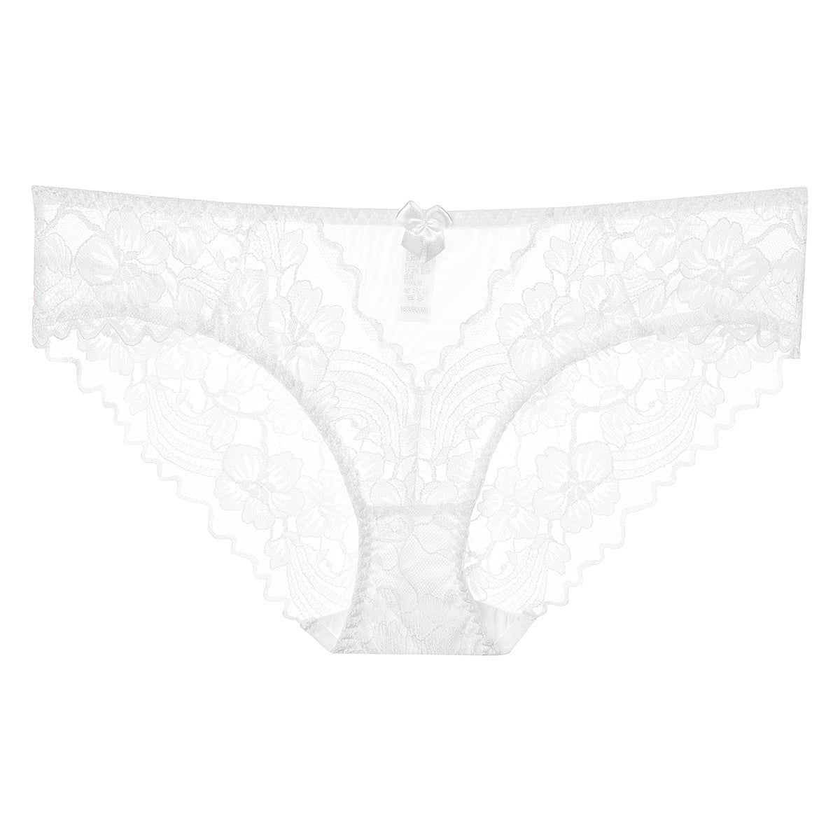 Plus Size Lace Briefs with Mid-Waist and Comfortable Fit For Women, Tribeca, BYMANYC New York.-5